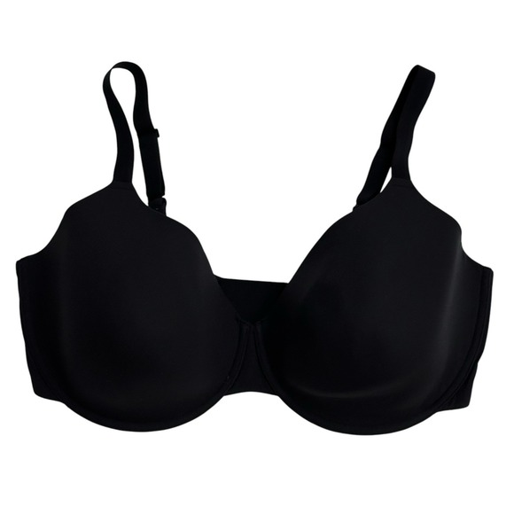 SKIMS‎ FITS EVERYBODY FULL COVERAGE BRA SIZE 42DDD ONYX (BLACK) - Picture 7 of 7